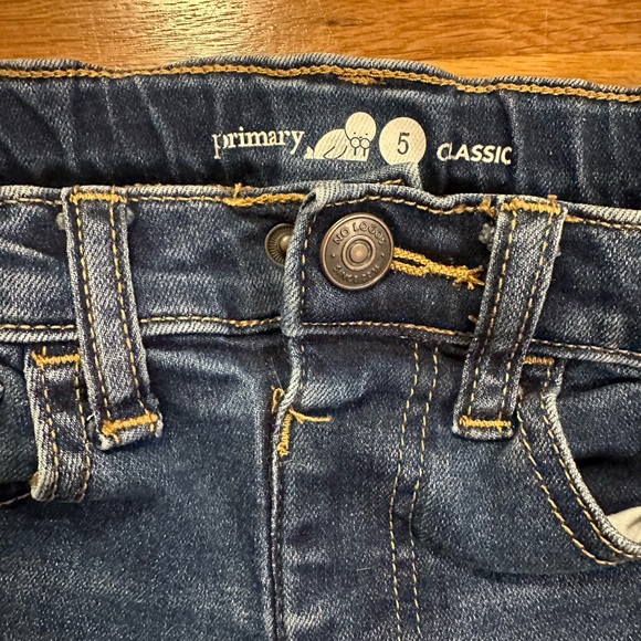 EUC Primary Brand Classic Denim Size 5 - Picture 4 of 4